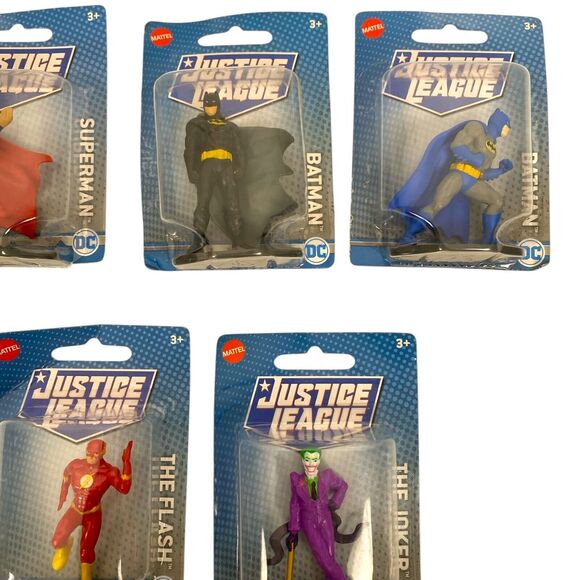 Justice League - DC Comics / Mattel‎ - Mini Action Figures Set of 5 FFT4 - Picture 3 of 3